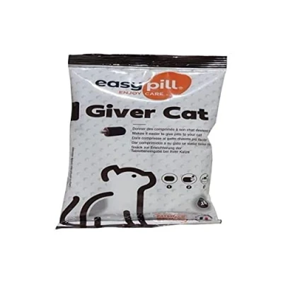 Image of Easypill Cat Putty 4 X 10 Gram Individually Wrapped Pill Pockets For Cats
