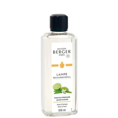 Image of Maison Berger Lemon Flower lamp refill Ready to Use Purifies &amp; Perfumes Delicate, Homogeneous Long Lasting Diffusion 500ml