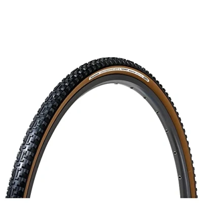 Image of Panaracer GravelKing EXT+ TLC Folding Tyre : Black/Brown, 700 x 38c