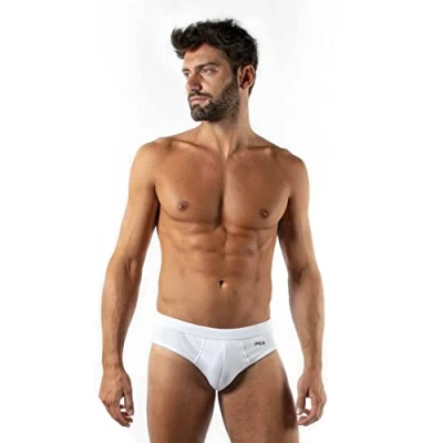 Image of Fila FU5038, Men Brief, Black, M