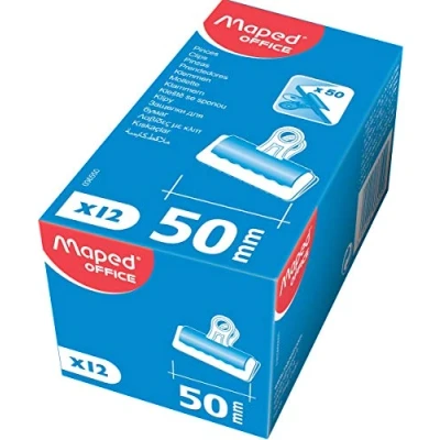 Image of Maped Bulldog Clips 50mm 12pk