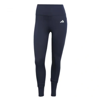 Image of adidas Performance Optime Essentials Stash Pocket FULL Length Leggings, Women&#039;s, Size: XXS, Legend ink