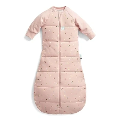 Image of ergoPouch 3.5 Tog Jersey Sleeping Bag Arms Out Baby Sleep Sack Soft, Breathable &amp; Comfortable (3 12 Months, Daisies)