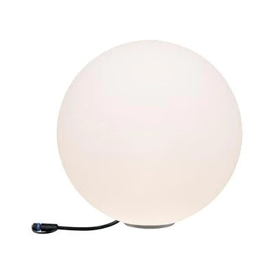 Image of Paulmann 94178 Outdoor Plug &amp; Shine Light Object Globe IP67 3000K 575lm 24V, Integriert, 6.5 W, White
