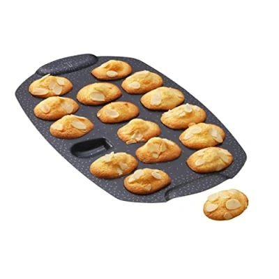 Image of Tefal PerfectBake Mini J5734802 Cake Tin Non Stick Recycled and Recyclable Aluminium Good Gold Perfect Bake