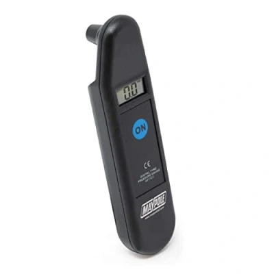 Image of Maypole Digital LCD Tyre Pressure Gauge 0 150PSI Automatic Reset and Shut Off