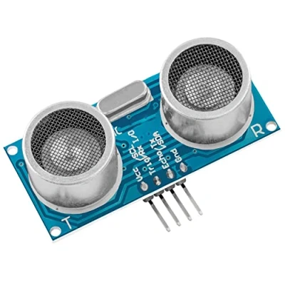 Image of AZDelivery compatible with HC SR04 Ultrasonic Rangefinder Sensor Module Arduino and Raspberry Pi including E Book!