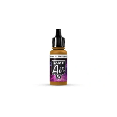 Image of Vallejo Game Air 17 ml Acrylic Paint Glorious Gold