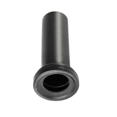 Image of Geberit Straight Connector Set for Floor Toilet D90mm Black (131.083.16.1)