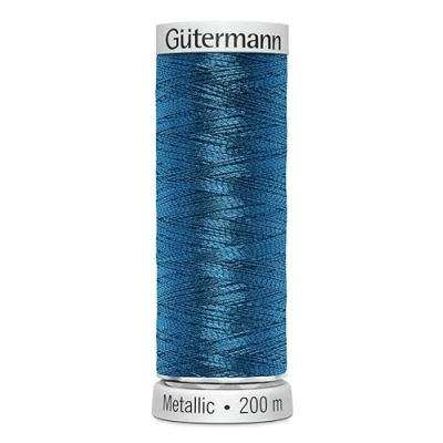 Image of Gutermann Sulky Metallic Machine Embroidery Thread 200m 7052 Each