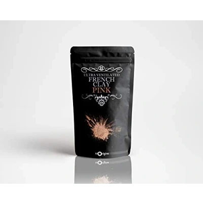 Image of Mystic Moments Pink Ultra Ventilated French Natural Clay 100g Pure &amp; Vegan GMO Free