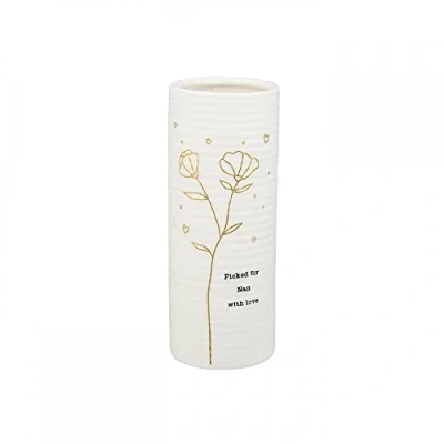 Image of Shudehill Giftware Thoughtful Words Small Vase Nan 321311