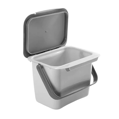 Image of Metaltex Waste Collector, Grey, 25x20x19cm