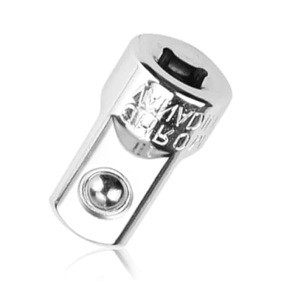 Image of Impact Socket Adapter GLADFRESIT 1/4 Inch Female to 1/2 Male Chrome Vanadium Steel Reducer Accessories
