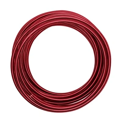 Image of Vaessen Creative Aluminium wire 5mm 10m oxblood,