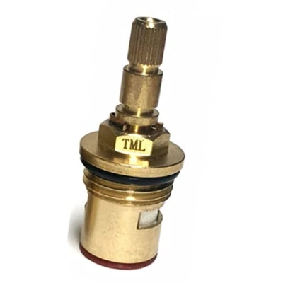 Image of Howdens Lamona Rhone, Hi Tech, Black &amp; Chrome, Adra Compatible Tap Cartridge Valve Hot