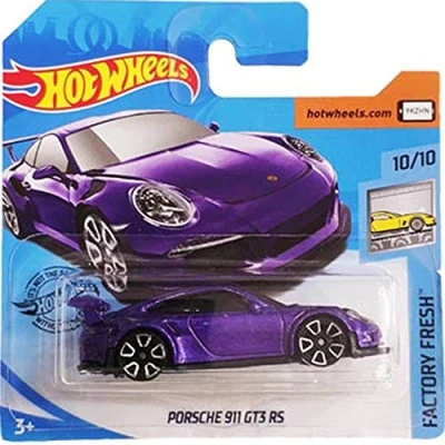 Image of Hot Wheels Porsche 911 GT3 RS Factory Fresh 10/10 2019 (246/250) Short card
