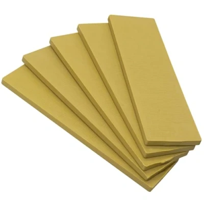 Image of SKIR&#039;CO (30 pcs) Plastic Flat Shims 4 mm, Glazing Packers 40 x 100 Frame Spacers, Door and Window