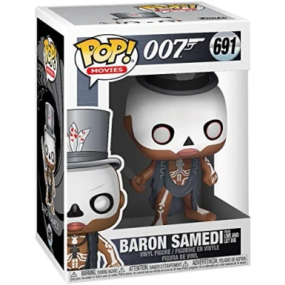 Image of Funko POP! Vinyl: Movies: James Bond: Baron Samedi Collectable Vinyl Figure For Display Gift Idea Official Merchandise Toys Kids &amp; Adults Movies Fans Model Collectors