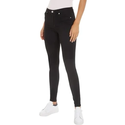 Image of Tommy Hilfiger COMO Jeans Skinny Fit, Women&#039;s, Size: 32x32, Black