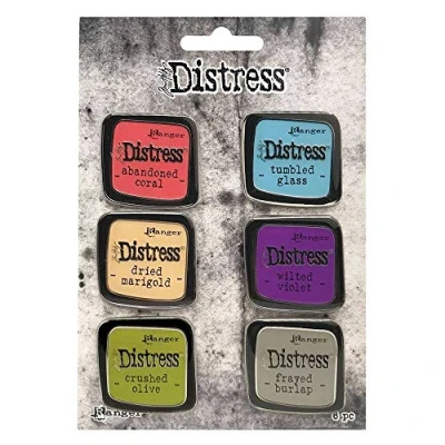 Image of Ranger Tim Holtz Distress Set 3, Various, 6 pins