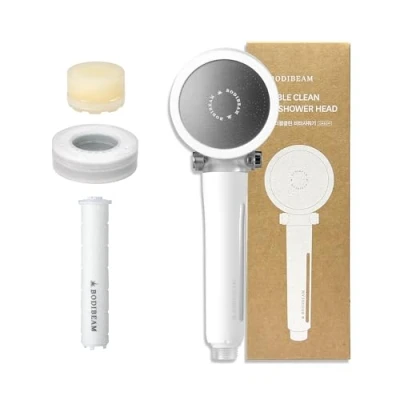 Image of BODIBEAM Handheld Vitamin C Korean Shower Head Filter for Hard Water, Head, with Filter, Soft Water Easy Installation