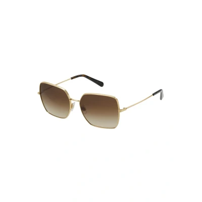 Image of Dolce&amp;Gabbana Sunglasses goldcoloured, Women&#039;s, Size: 57, Gold coloured
