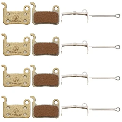 Image of KREMORV Bicycle Brake Pads for Shimano Deore XT XTR LX SLX Hone Alfine Saint 4 Pair of Bike Disc A01S M06 M07 M07Ti M07S Ashima APV PCB TRP Dash