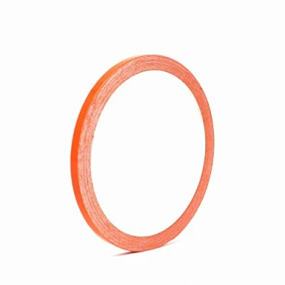 Image of Finest Folia Decorative Strips for Car, Motorcycle, Boat, Model Making, Choice of Colours, Side Strips, Adhesive (Pastel Orange Gloss, 4 mm Width)