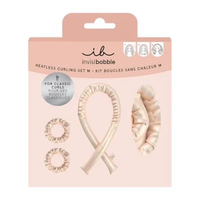 Image of invisibobble Curlers I Heatless Curling Set for the perfect Overnight Blowout Hair Ties Curls &amp; Waves No Heat, Non slip Velvet Ribbon Styling Appliances medium long