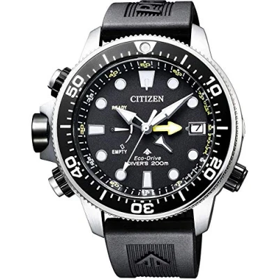 Image of Citizen Men&#039;s Analogue Eco Drive Watch with Rubber Strap BN2036 14E
