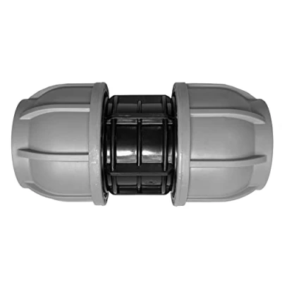 Image of MDPE Water Pipe Compression Straight Joiners 20,25,32,40 &amp; 50mm (50mm)