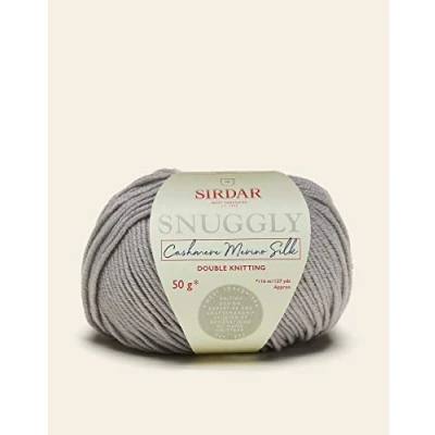 Image of Sirdar Snuggly Cashmere Merino Silk DK, Silvery Moon (306), 50g