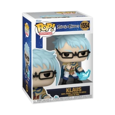 Image of Funko POP! Animation: Black Clover Klaus Collectable Vinyl Figure Gift Idea Official Merchandise Toys for Kids &amp; Adults Anime Fans Model Collectors and Display
