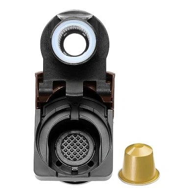 Image of KOTLIE AC 513K/F/KH/H Multi Capsule Coffee Machine Accessories for Nespresso Original Pods (Brown)