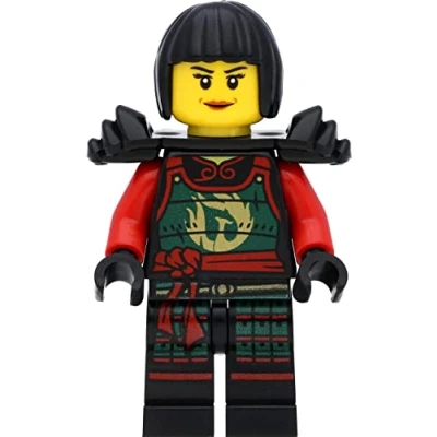 Image of LEGO Ninjago Mini Figure Samurai X (NYA) with Hair and Swords