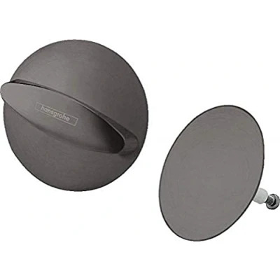 Image of hansgrohe 58185140 Flexaplus Finished Set Drain and Overflow Fitting Brushed Bronze Complete