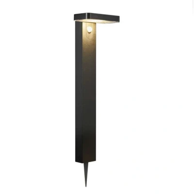 Image of Nordlux Rica Square LED solar path light, angular