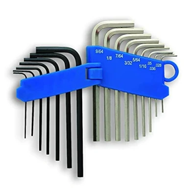 Image of Laser 4196 Miniature Metric &amp; Imperial Hex Key Set 16pc