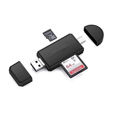 Image of ISMMIK USB Type C Micro SD Card Reader 2.0 Adapter Memory for SDXC,SDHC,SD, SDXC,Micro SD, SDHC Samsung, Android Smartphone, Macbook and PC Laptop