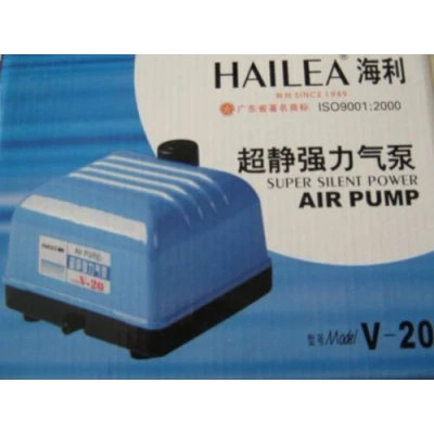 Image of Aquarline Hailea V 20 High Output Pond/Aquarium Air Pump, 1200 Liter/Hour
