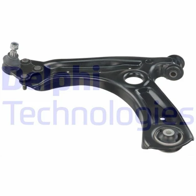 Image of 6R0407151C Suspension Arm DELPHI TC3215 with ball joint Trailing Sheet Steel AUDI: A1 Sportback, Hatchback, VOLKSWAGEN: Polo V Hatchback