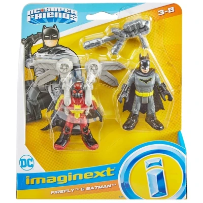 Image of BATMAN Fisher Price Imaginext DC Super Friends Firefly Figures