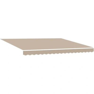 Image of vidaXL Awning Replacement Fabric for 4x3 m Frame Beige