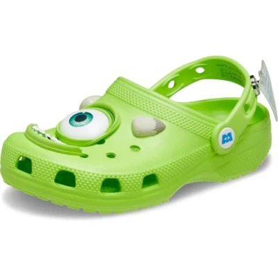 Image of Crocs Unisex Kid&#039;s Disney Monsters Mike Wazowski Clogs (Little Big, Multi, 23.2 cm