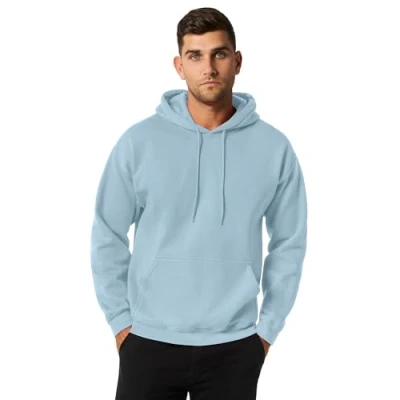 Image of GILDAN Heavy Blend Adult Unisex Hooded Sweatshirt/Hoodie (L) (Carolina Blue)