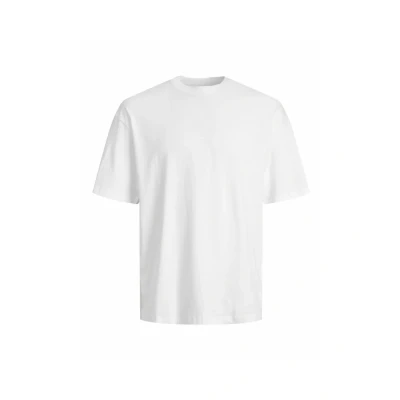 Image of Jack &amp; Jones Jjebradley NOOS PLS Basic Tshirt, Men&#039;s, Size: 2XL, White