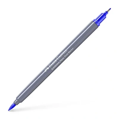 Image of Faber Castell Creative Studio Goldfaber Aqua Dual Marker, Lavender Dark, Single For Art, Craft, Drawing, Sketching, Home, School, University, Colouring