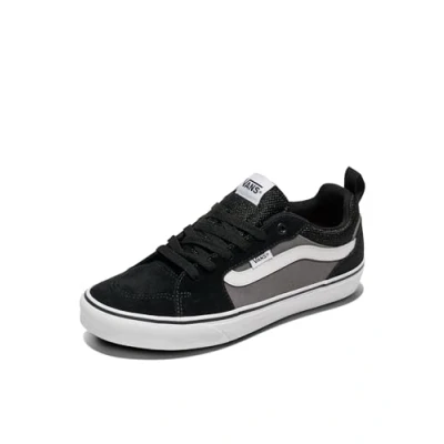 Image of Vans Men&#039;s Filmore Trainers, Black Suede Canvas, 10.5 UK