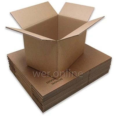 Image of 20 x Large Double Wall Cardboard Removal Boxes 18x12x12&quot;